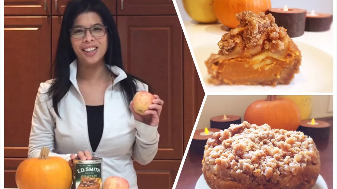 Apple Cinnamon Crumble Pumpkin Pie : Instant Pot Pumpkin Pie + Instant Pot Apple Crumble = Epic Pie