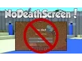 Minecraft NoDeathScreen Save time Useful Plugin Showcase
