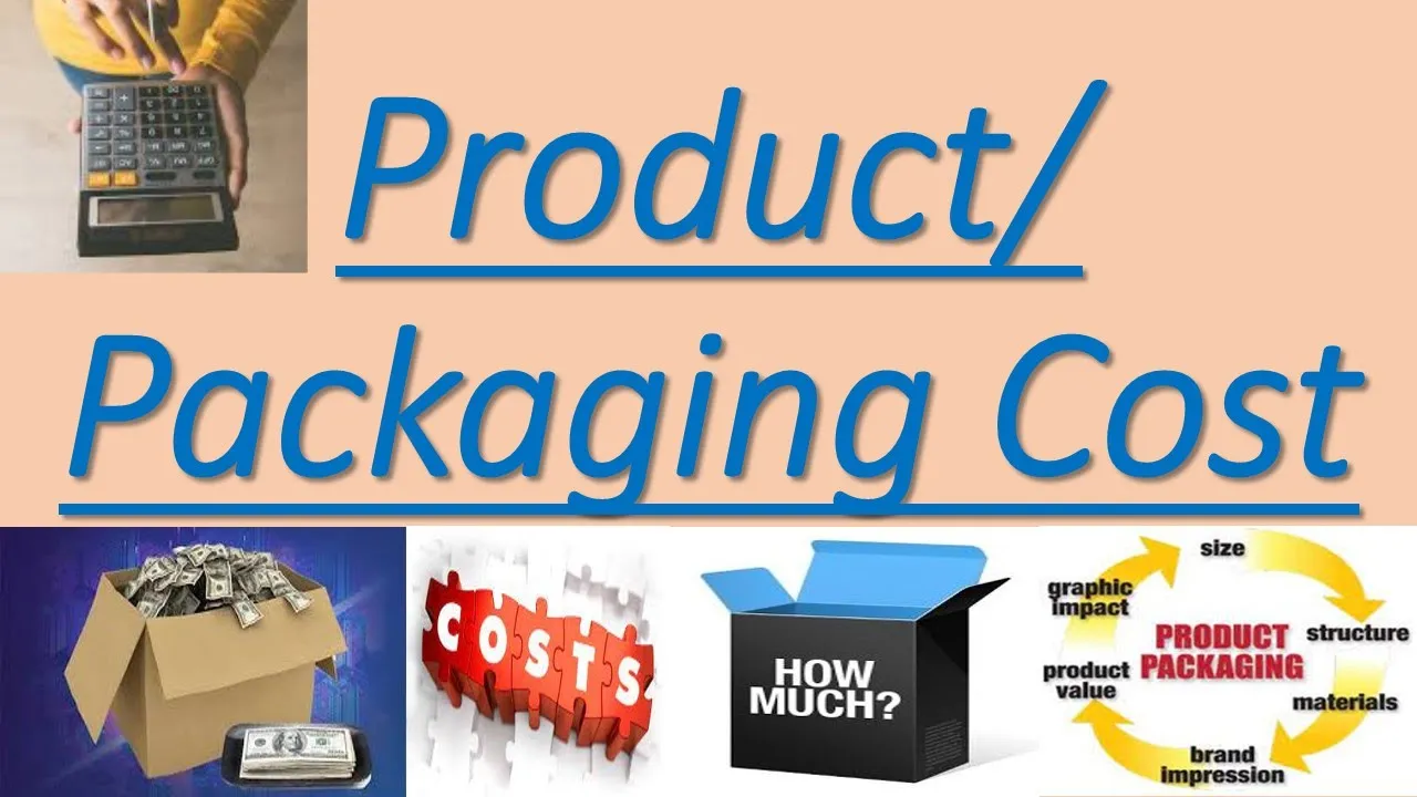 How to Calculate Packaging Cost? Costing Product / Packaging material. Cost Factor for manufacturing