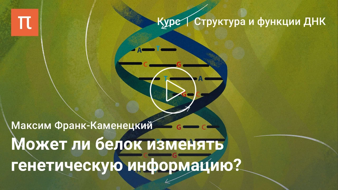 Центральная догма молекулярной биологии — Максим Франк-Каменецкий