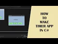 How to Make a Simple Timer in C Windows Forms Beginner Tutorial