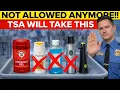 TSA s New 2026 Rules 10 Toiletries That Will Be Confiscated