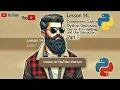 Lesson 14 Comprehensive Guide to Python Operations Error Handling and User Interaction Part 1