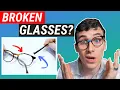 How to Fix Broken Glasses at HOME - and Adjust Them Too