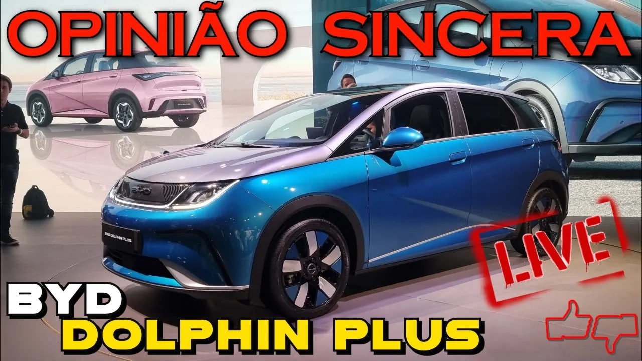 Novo BYD Dolphin Plus: Todos os detalhes do carro elétrico mais legal do mercado!