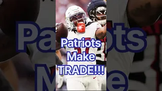 BREAKING Patriots make Sneaky trade