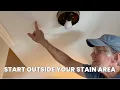 Fix Ceiling Water Stains FAST with Kilz Primer Paint