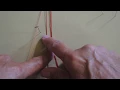 Vertical Double Half Hitch Knot