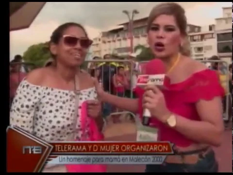 Telerama y D´Mujer organizaron un homenaje para mamá en Malecón 2000