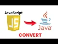How to convert javascript code to Java using Android Studio