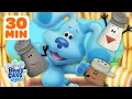 Blue and Josh s Pool Day with the Spice Family 30 Minute Compilation Blue s Clues You
