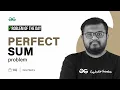 GFG POTD 2023 Perfect Sum Problem Problem of the Day GeeksforGeeks