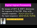 Linear convolution of two sequences