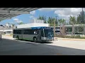Miami Dade Transit 2016 Gillig Low Floor BRT On Route 77 Arriving Golden Glades