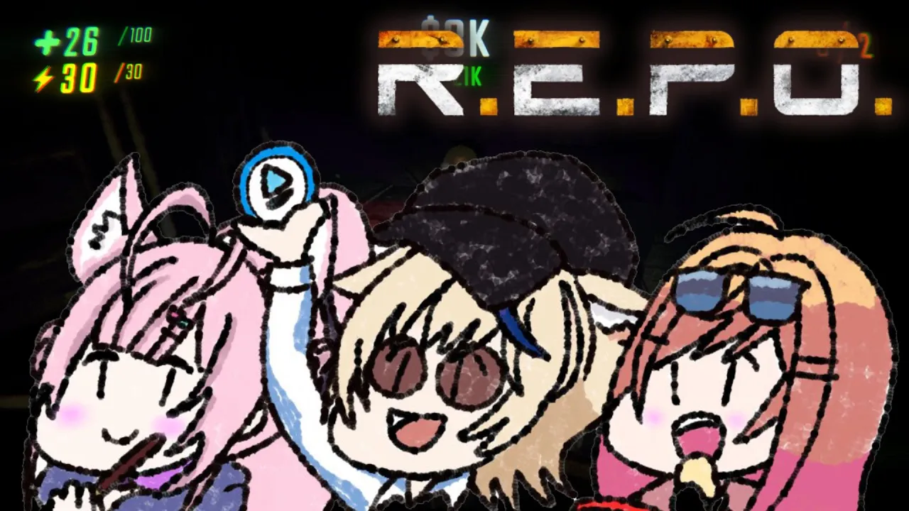 【R.E.P.O】#ホロ551 で異世界デート～～！！【一条莉々華/hololive DEV_IS　ReGLOSS】