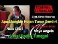 Download Lagu KARAOKE APA MUNGKIN HUJAN TURUN SENDIRI (MAYA ANGELA) Voc CEWE