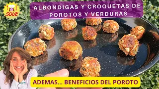 🌱 LOS INCREIBLES BENEFICIOS PARA TU SALUD que NADIE TE CONTO, AL COMER ESTAS ALBONDIGAS DE POROTOS!