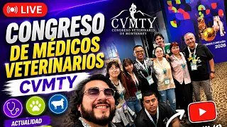 🔴 EN VIVO desde el CVMTY 2026 🩺🐶 ¡El Congreso de Médicos Veterinarios de Monterrey