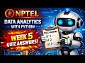NPTEL Data Analytics with Python Week 5 Quiz Answers