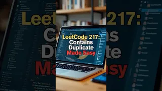LeetCode 217 Contains Duplicate Made Easy - Python Tutorial