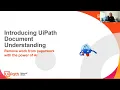 Introduction to Document Understanding and Document Understanding Framework Overview