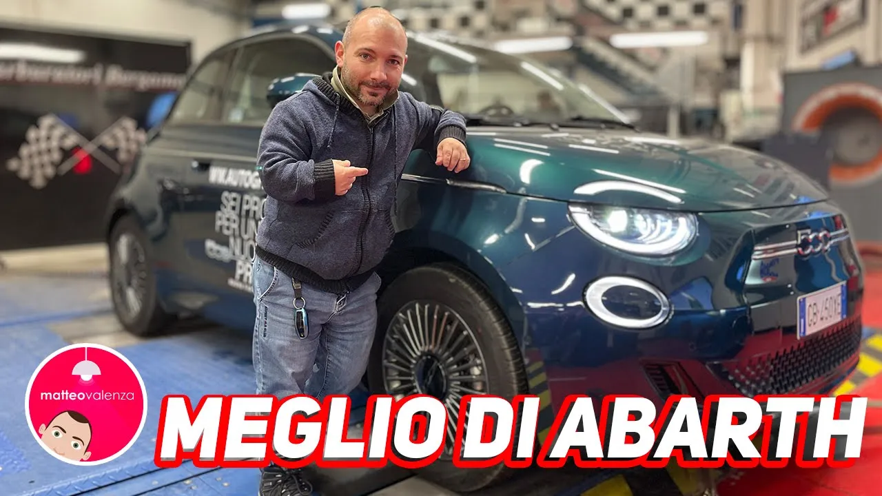 Fiat 500e al banco: 137 CV rilevati, ma la coppia resta senza misura
