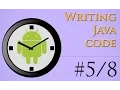 - How to write Java code inside MainActivity java