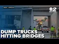 UDOT reports dump trucks hitting Utah bridges about one per week in disturbing trend