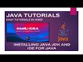 INSTALLING JAVA-JDK IntelliJ-IDEA for JAVA JAVA TUTORIALS IN HINDI