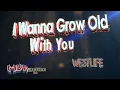 Download Lagu I Wanna Grow Old With You  | karaoke version | westlife