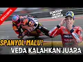 MARQUEZ SHAKES HIS HEAD, VEDA PRATAMA EMBARRASSES THE SPANISH CHAMPION ON HIS HOME.