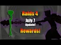 Raids 4 Rewards Update - DPS Calcs and Thoughts