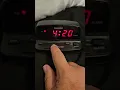 Download Lagu REVIEW: SHARP Digital Alarm Clock with Keyboard Style Controls, Battery Back-up, Easy to Use, Simple