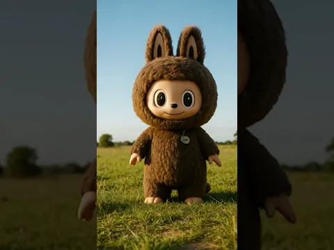Гигантский Лабубу Нашел Меня! #labubu #shorts