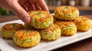 Zucchini with potatoes tastes better than meat! I make this recipe five times a week!
