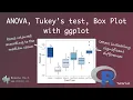 Boxplot with Letters Indicating Significant Differences