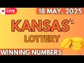 Kansas Midday Lottery Results For - 18 May 2025