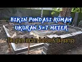 Murah banget! Bikin pondasi rumah ukuran 5×7 meter - rincian bahan dan biayanya