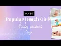 Download Lagu TOP 30 MOST POPULAR DUTCH GIRL NAMES | Top 30 populaire meisjesnamen in Nederland (2022)