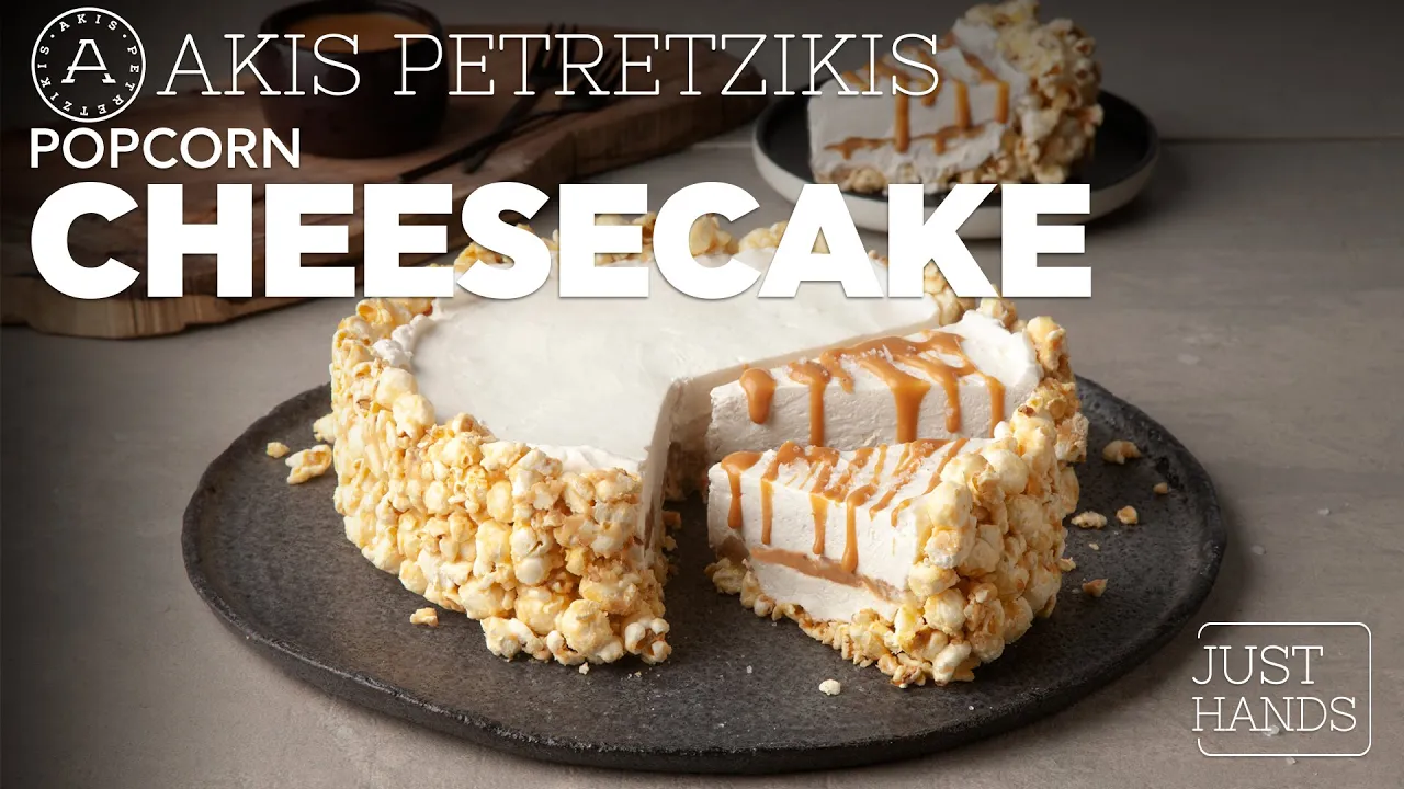 Popcorn Cheesecake   Akis Petretzikis