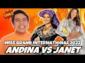 Lagu ATEBANG REACTION | MISS GRAND INTERNATIONAL INDONESIA ANDINA JULIE VS MISS GRAND PERU JANET LEYVA