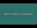 Not in a Hurry - Will Reagan. LYRICS English/Español. Traducción letra.