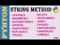string functions and methods in python 3 with examples jupyter notebook
