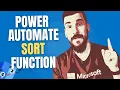 Sort Sort arrays easily Function Expression Power Automate