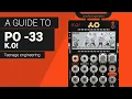 Lagu Using PO-33 K.O! from Teenage Engineering , complete in depth guide tutorial.