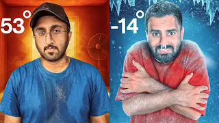 أبرد غرفة ضد أحر غرفة في قصر باور 