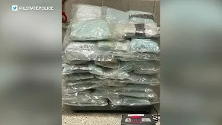 Fentanyl laced pills worth 5- 10M seized in I-57 traffic stop