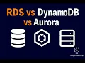 AWS Database Showdown RDS vs DynamoDB vs Aurora Full Comparison