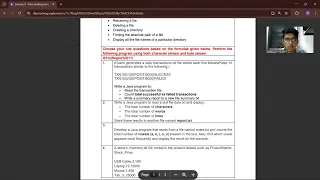 Exercise 9 - File Handling using Java Programming