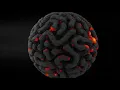 Reaction diffusion in 3d